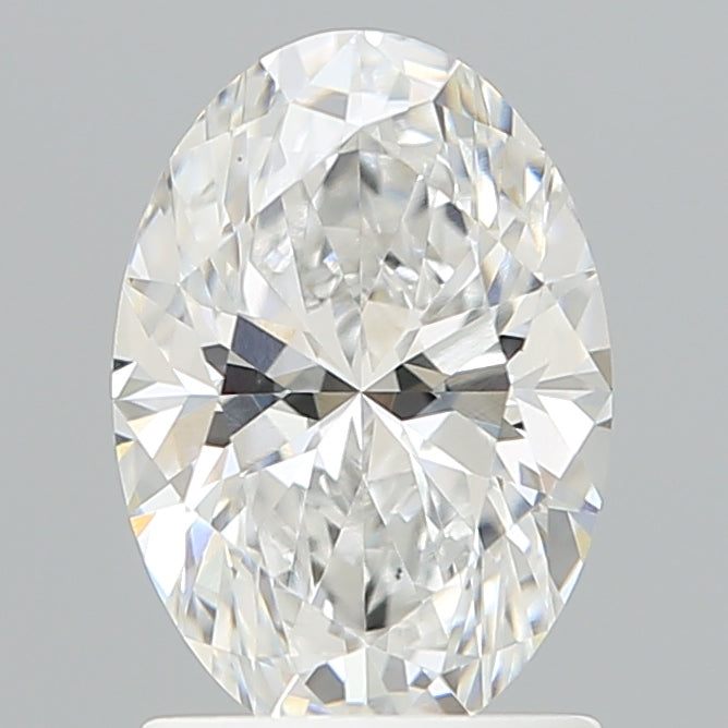 1.58 Carat Oval Shaped, Excellent Cut, D Color, VS1 Clarity, IGI Certified Lab Grown Diamond