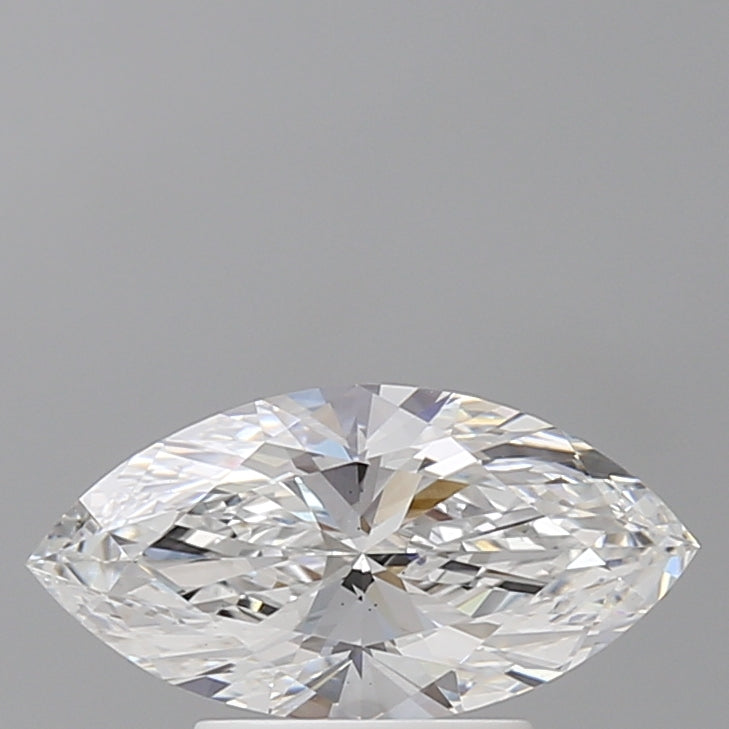 1.51 Carat Marquise Shaped, Ideal Cut, D Color, VS2 Clarity, IGI Certified Lab Grown Diamond