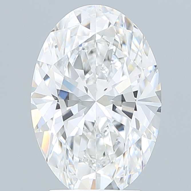 3.27 Carat Oval Shaped, Excellent Cut, D Color, VVS2 Clarity, IGI Certified Lab Grown Diamond