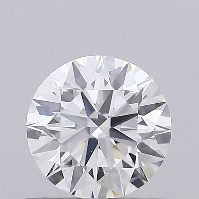 0.54 Carat Round Shaped, Ideal Cut, D Color, VS1 Clarity, IGI Certified Lab Grown Diamond