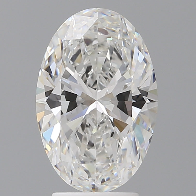 3.56 Carat Oval Shaped, Ideal Cut, E Color, VS1 Clarity, IGI Certified Lab Grown Diamond