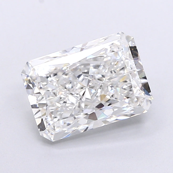 4.03 Carat Radiant Shaped, Very Good Cut, E Color, VVS2 Clarity, IGI Certified Lab Grown Diamond