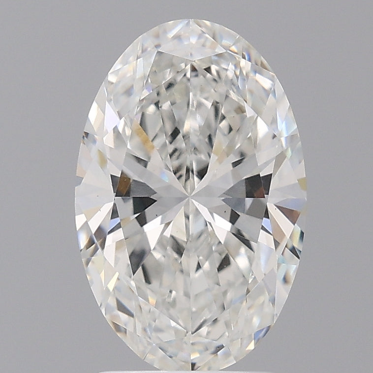 2.51 Carat Oval Shaped, Excellent Cut, F Color, VS1 Clarity, IGI Certified Lab Grown Diamond