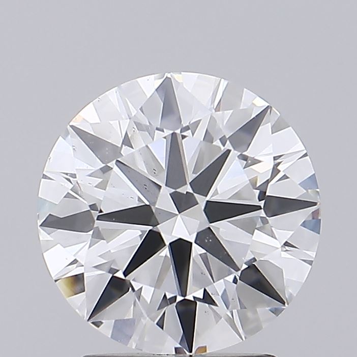 2.01 Carat Round Shaped, Ideal Cut, E Color, VS2 Clarity, IGI Certified Lab Grown Diamond