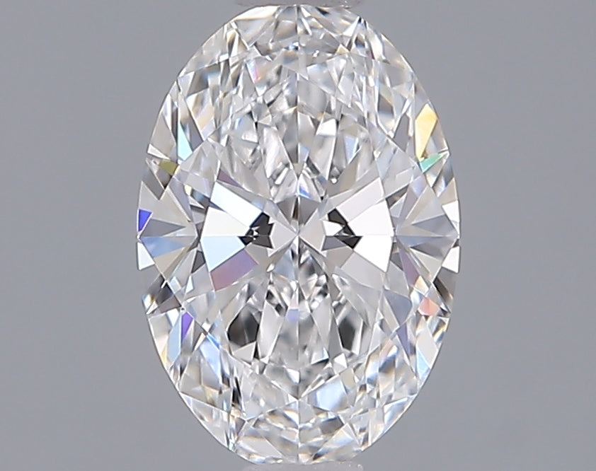 1.29 Carat Oval Shaped, Ideal Cut, D Color, IF Clarity, IGI Certified Lab Grown Diamond