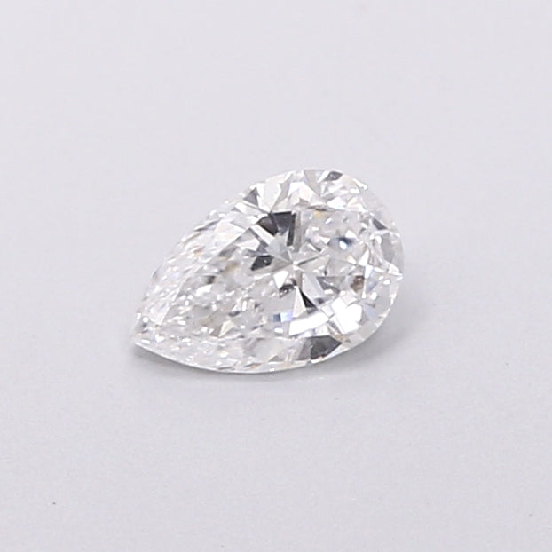 0.31 Carat Pear Shaped, Very Good Cut, D Color, VS1 Clarity, IGI Certified Lab Grown Diamond