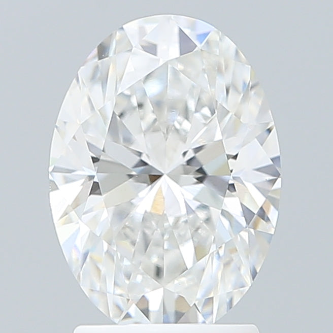 2.37 Carat Oval Shaped, Ideal Cut, E Color, VS1 Clarity, IGI Certified Lab Grown Diamond
