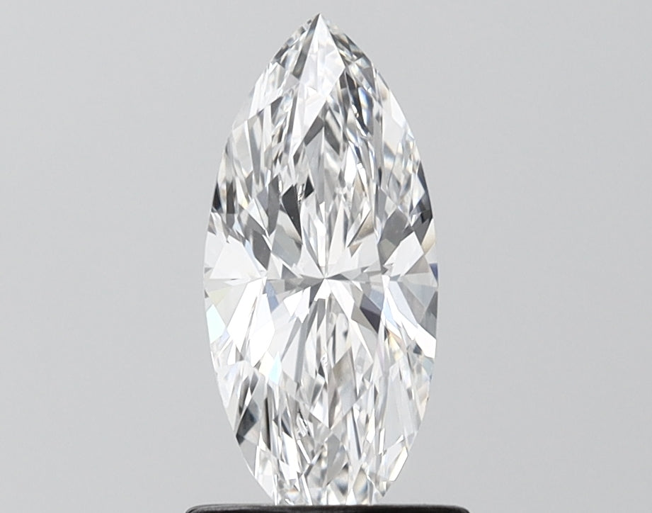 1.08 Carat Marquise Shaped, Very Good Cut, D Color, VVS2 Clarity, IGI Certified Lab Grown Diamond