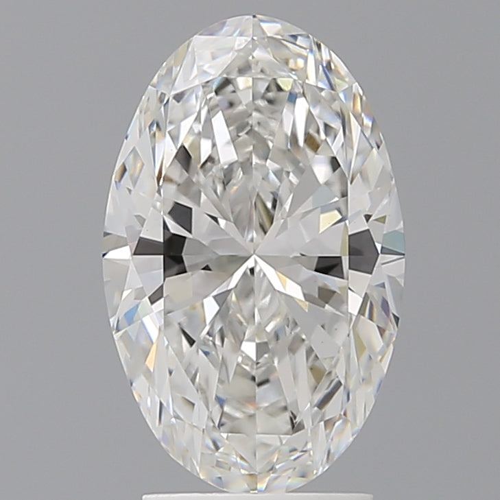 3.02 Carat Oval Shaped, Ideal Cut, E Color, VVS2 Clarity, IGI Certified Lab Grown Diamond