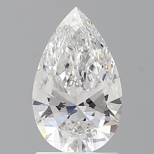 1.52 Carat Pear Shaped, Excellent Cut, D Color, VVS2 Clarity, IGI Certified Lab Grown Diamond