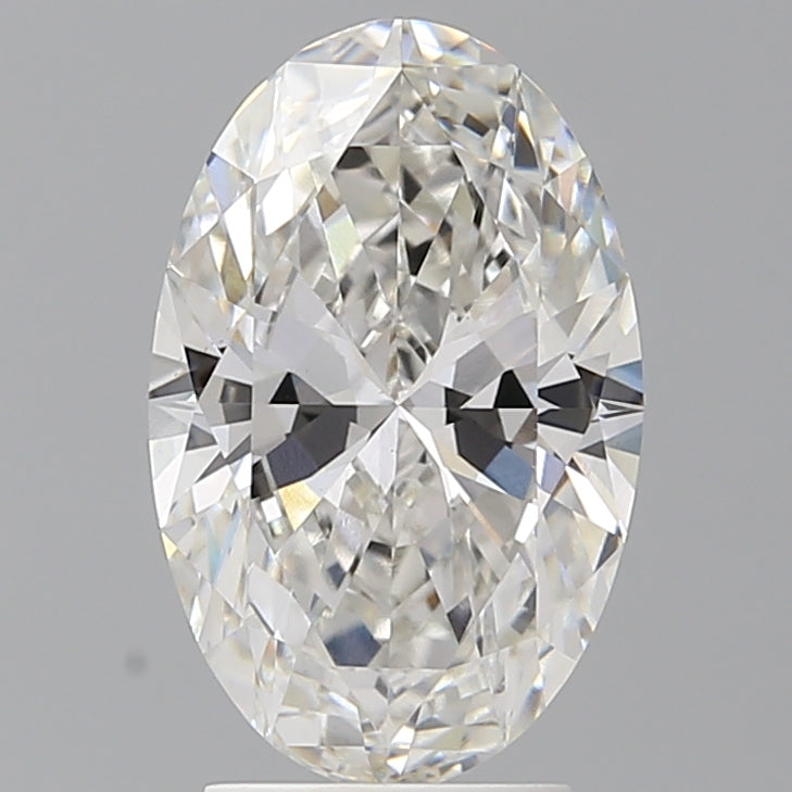 3.03 Carat Oval Shaped, Ideal Cut, F Color, VVS2 Clarity, IGI Certified Lab Grown Diamond