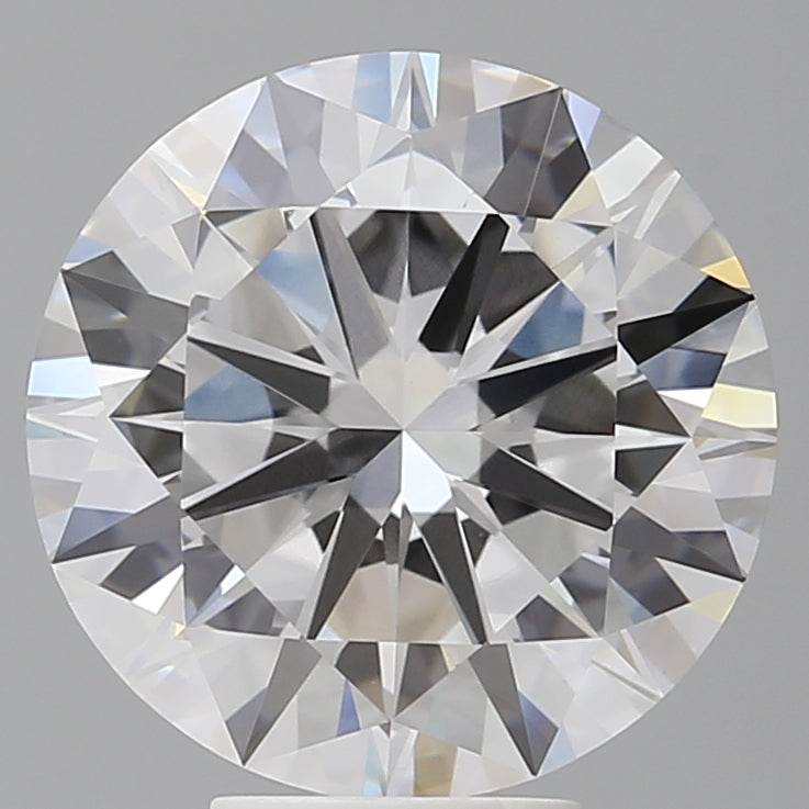 6.55 Carat Round Shaped, Excellent Cut, F Color, VVS2 Clarity, IGI Certified Lab Grown Diamond