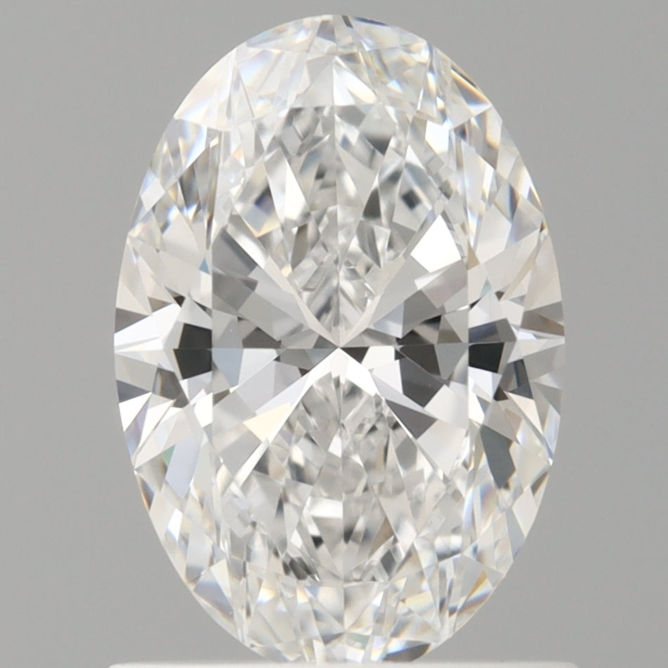 1.10 Carat Oval Shaped, Ideal Cut, D Color, VVS2 Clarity, IGI Certified Lab Grown Diamond