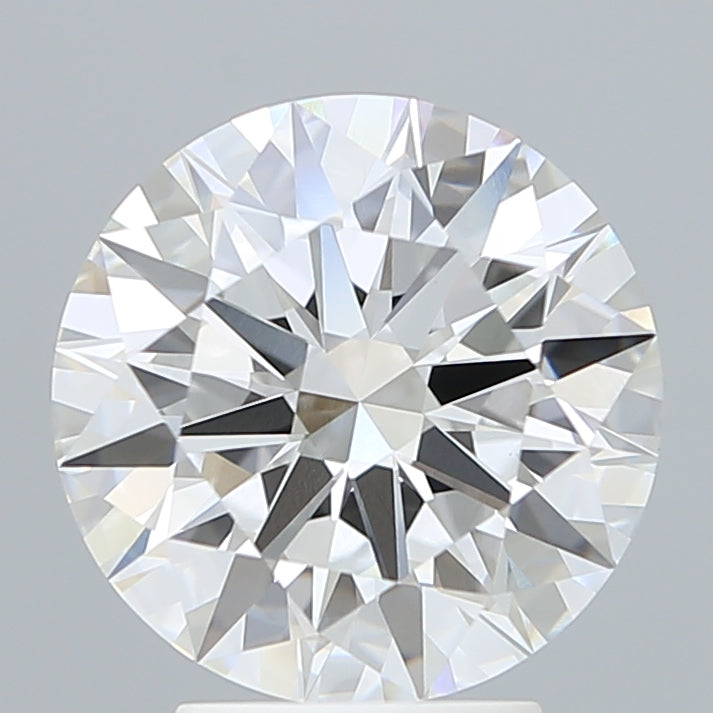 3.71 Carat Round Shaped, Ideal Cut, E Color, VVS2 Clarity, IGI Certified Lab Grown Diamond