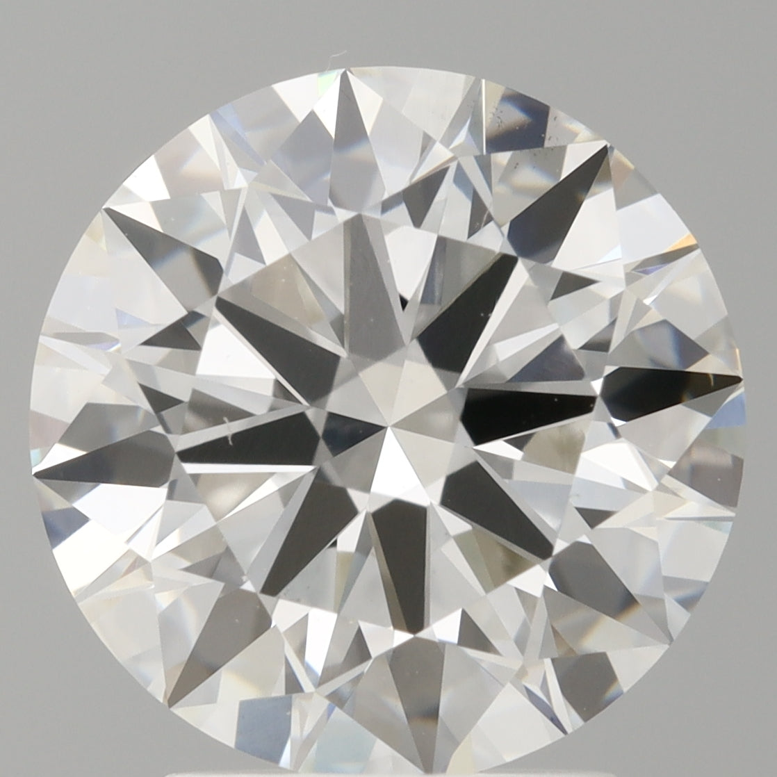 3.05 Carat Round Shaped, Ideal Cut, F Color, VS1 Clarity, IGI Certified Lab Grown Diamond