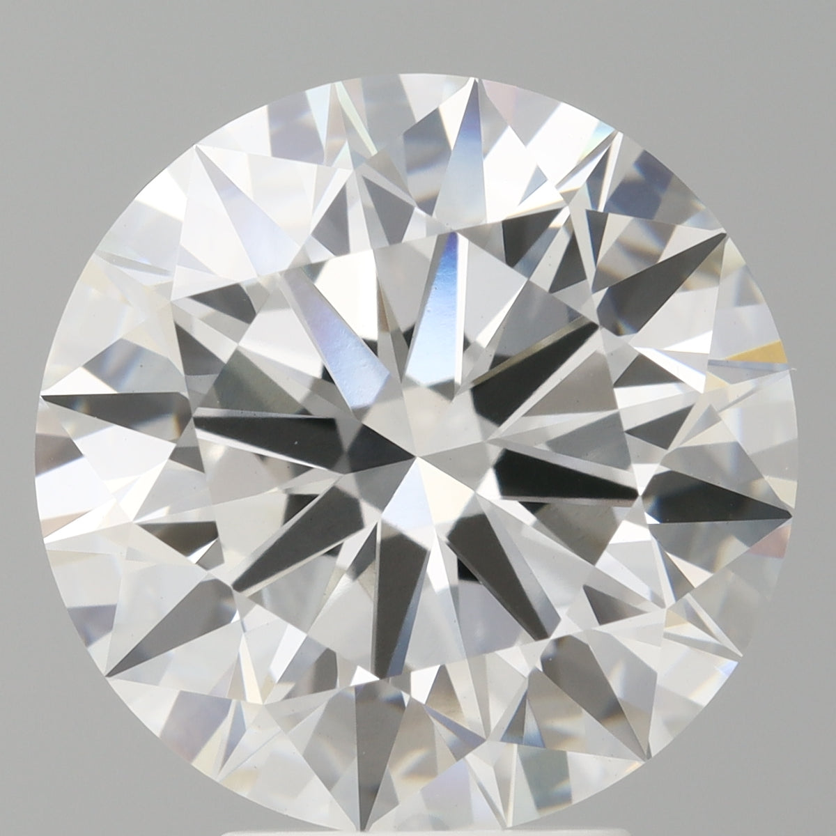 5.04 Carat Round Shaped, Ideal Cut, E Color, VVS2 Clarity, IGI Certified Lab Grown Diamond