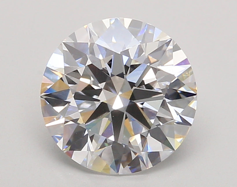 2.74 Carat Round Shaped, Ideal Cut, D Color, VVS2 Clarity, IGI Certified Lab Grown Diamond