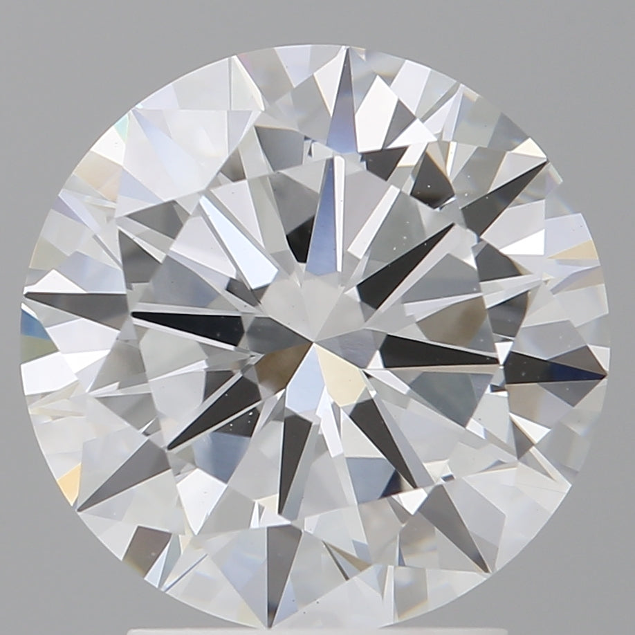 2.97 Carat Round Shaped, Excellent Cut, E Color, VS1 Clarity, IGI Certified Lab Grown Diamond