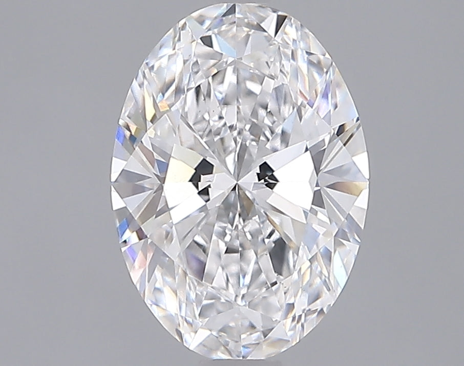 2.04 Carat Oval Shaped, Ideal Cut, D Color, VS1 Clarity, GIA Certified Lab Grown Diamond