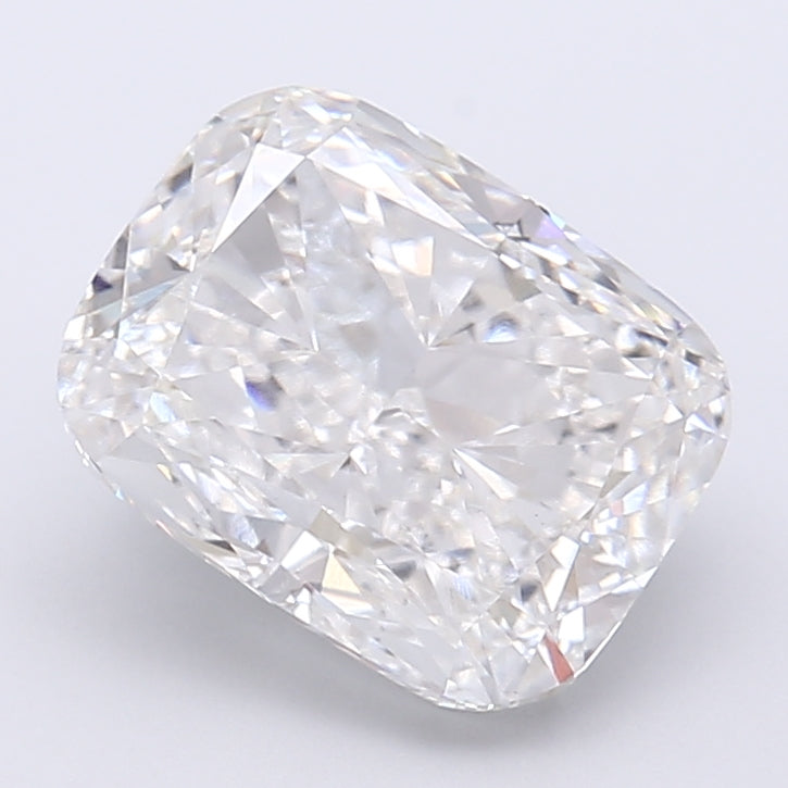 4.05 Carat Cushion Shaped, Very Good Cut, E Color, VVS2 Clarity, IGI Certified Lab Grown Diamond
