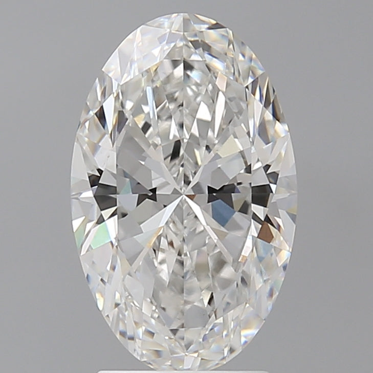 3.02 Carat Oval Shaped, Ideal Cut, E Color, VS1 Clarity, IGI Certified Lab Grown Diamond