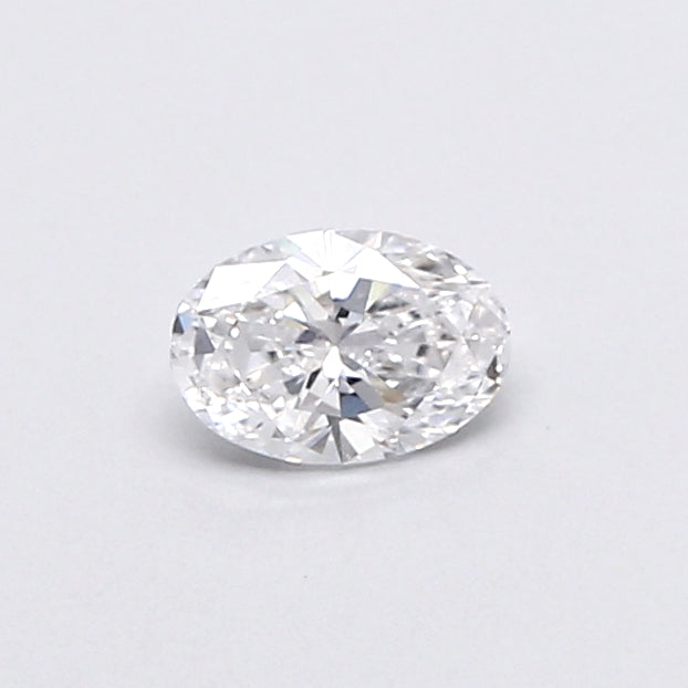 0.37 Carat Oval Shaped, Very Good Cut, D Color, VS1 Clarity, IGI Certified Lab Grown Diamond