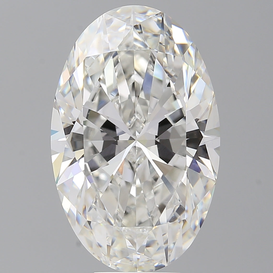 9.39 Carat Oval Shaped, Ideal Cut, F Color, VS1 Clarity, IGI Certified Lab Grown Diamond