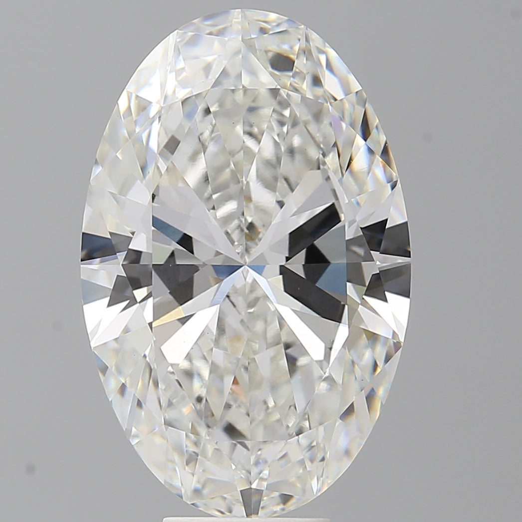9.50 Carat Oval Shaped, Ideal Cut, F Color, VVS2 Clarity, IGI Certified Lab Grown Diamond