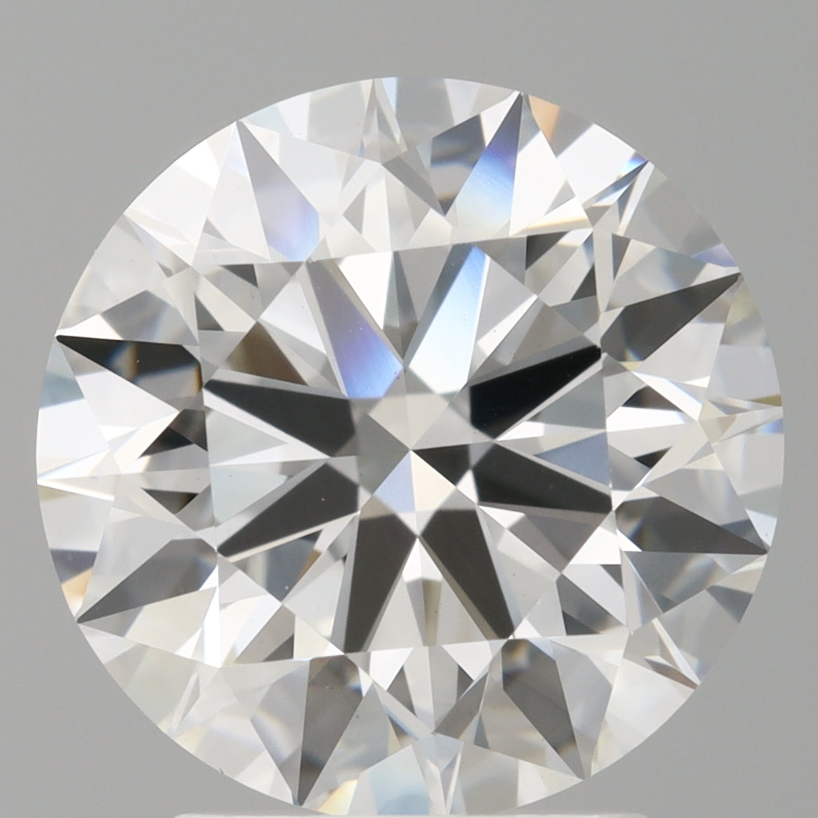 3.04 Carat Round Shaped, Ideal Cut, E Color, VVS2 Clarity, IGI Certified Lab Grown Diamond