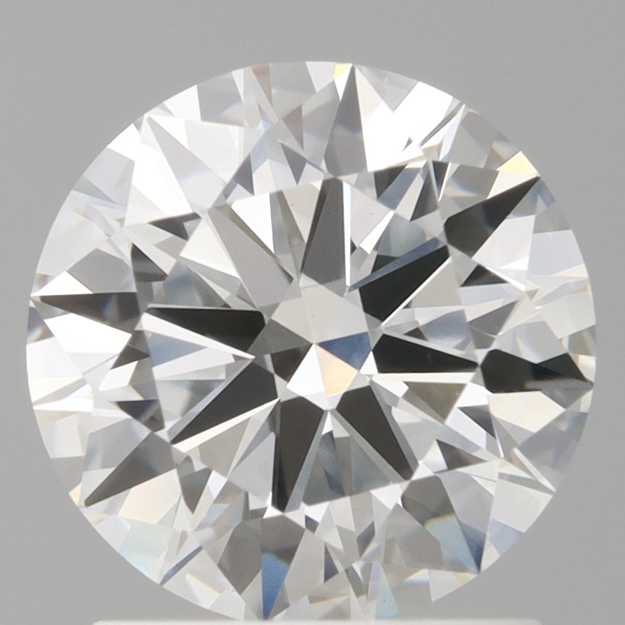 1.52 Carat Round Shaped, Ideal Cut, D Color, VVS2 Clarity, IGI Certified Lab Grown Diamond