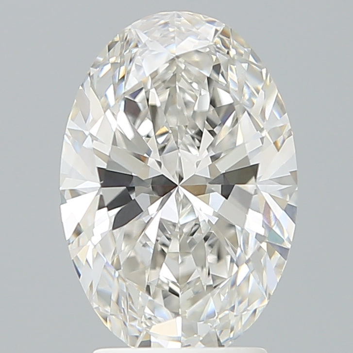 3.04 Carat Oval Shaped, Excellent Cut, F Color, VVS2 Clarity, IGI Certified Lab Grown Diamond