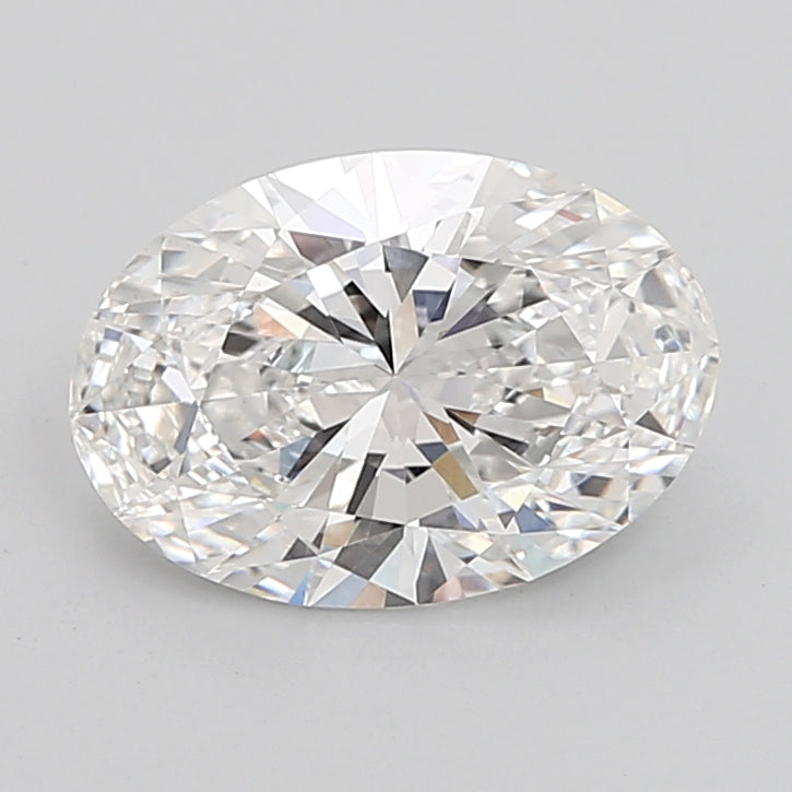 3.51 Carat Oval Shaped, Ideal Cut, F Color, VVS2 Clarity, IGI Certified Lab Grown Diamond
