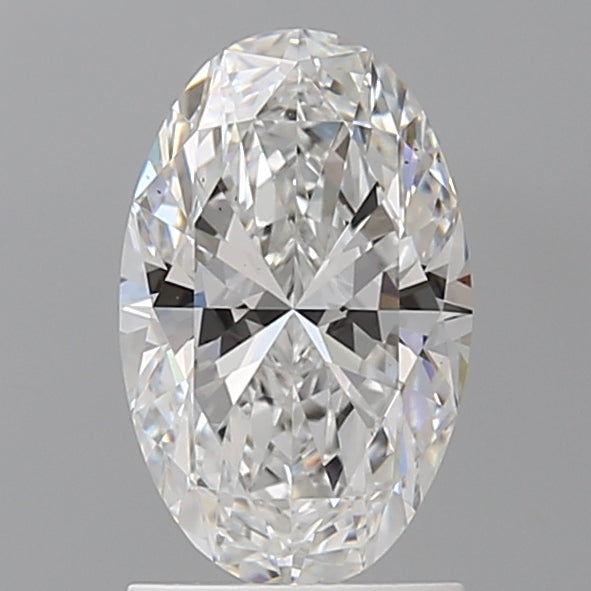 1.54 Carat Oval Shaped, Ideal Cut, E Color, VS2 Clarity, IGI Certified Lab Grown Diamond