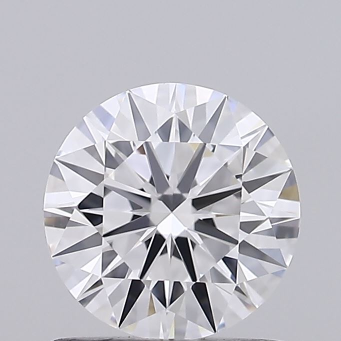 0.87 Carat Round Shaped, Ideal Cut, D Color, VVS2 Clarity, IGI Certified Lab Grown Diamond