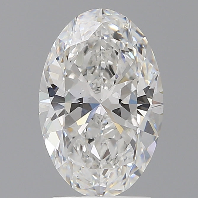 2.57 Carat Oval Shaped, Ideal Cut, E Color, VS2 Clarity, IGI Certified Lab Grown Diamond