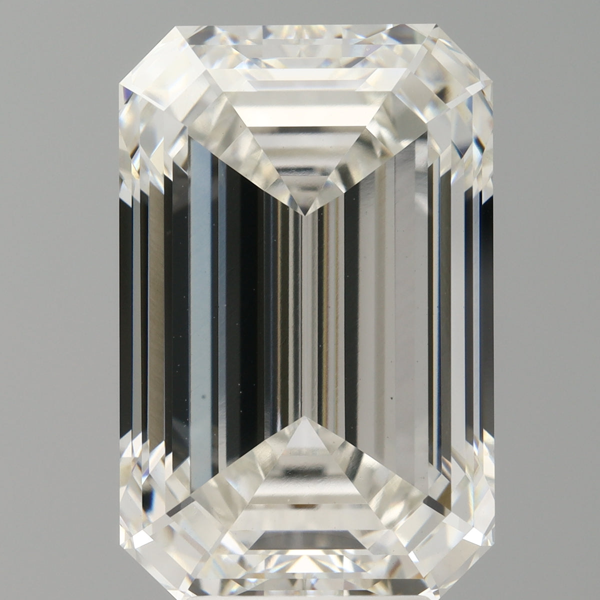 7.56 Carat Emerald Shaped, Ideal Cut, F Color, VS1 Clarity, IGI Certified Lab Grown Diamond
