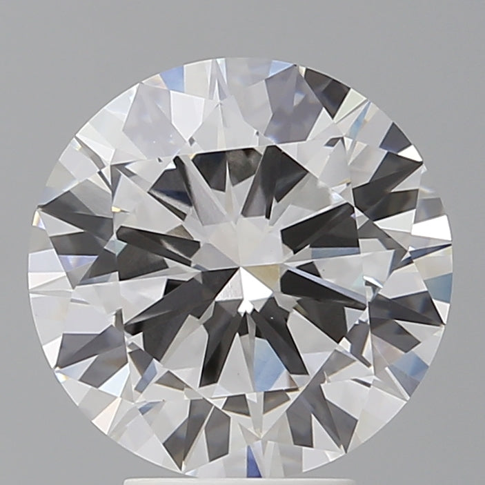 4.53 Carat Round Shaped, Excellent Cut, E Color, VVS2 Clarity, IGI Certified Lab Grown Diamond