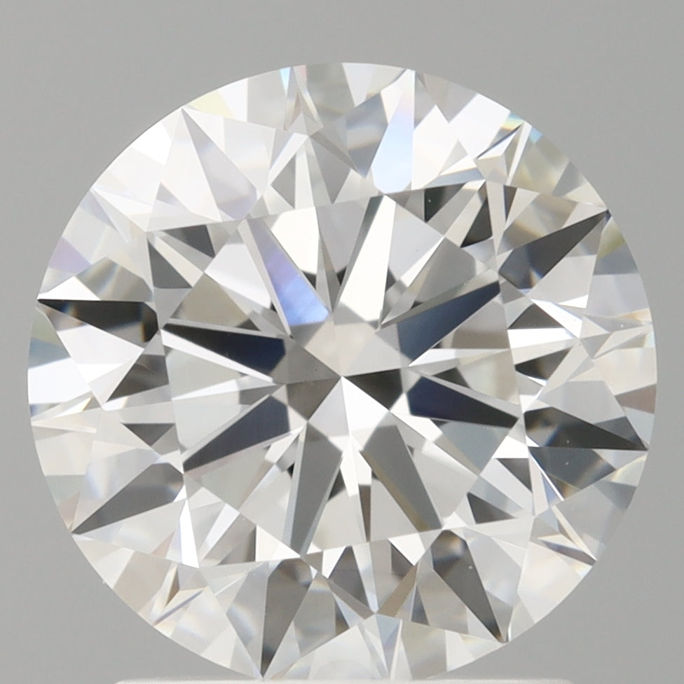 2.02 Carat Round Shaped, Ideal Cut, E Color, VVS2 Clarity, IGI Certified Lab Grown Diamond