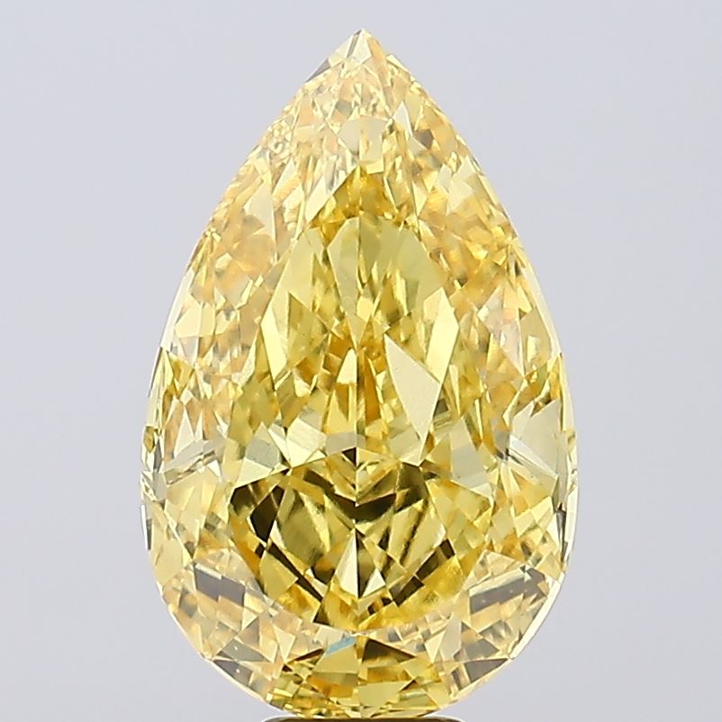 12.10 Carat Pear Shaped, Ideal Cut, VVS2 Clarity, IGI Certified Lab Grown Diamond