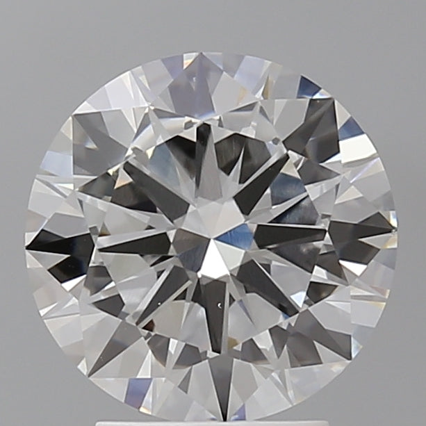 3.04 Carat Round Shaped, Excellent Cut, F Color, VS1 Clarity, IGI Certified Lab Grown Diamond
