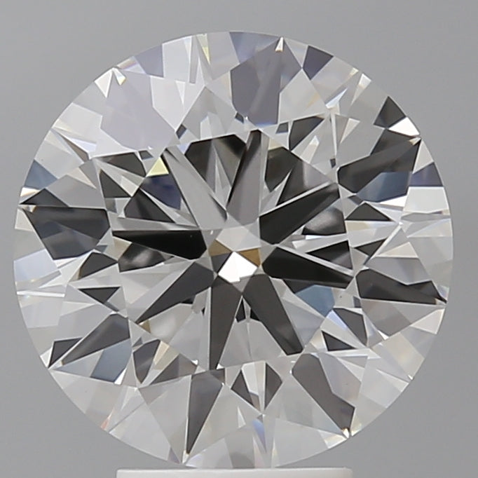 5.01 Carat Round Shaped, Ideal Cut, F Color, VVS2 Clarity, IGI Certified Lab Grown Diamond