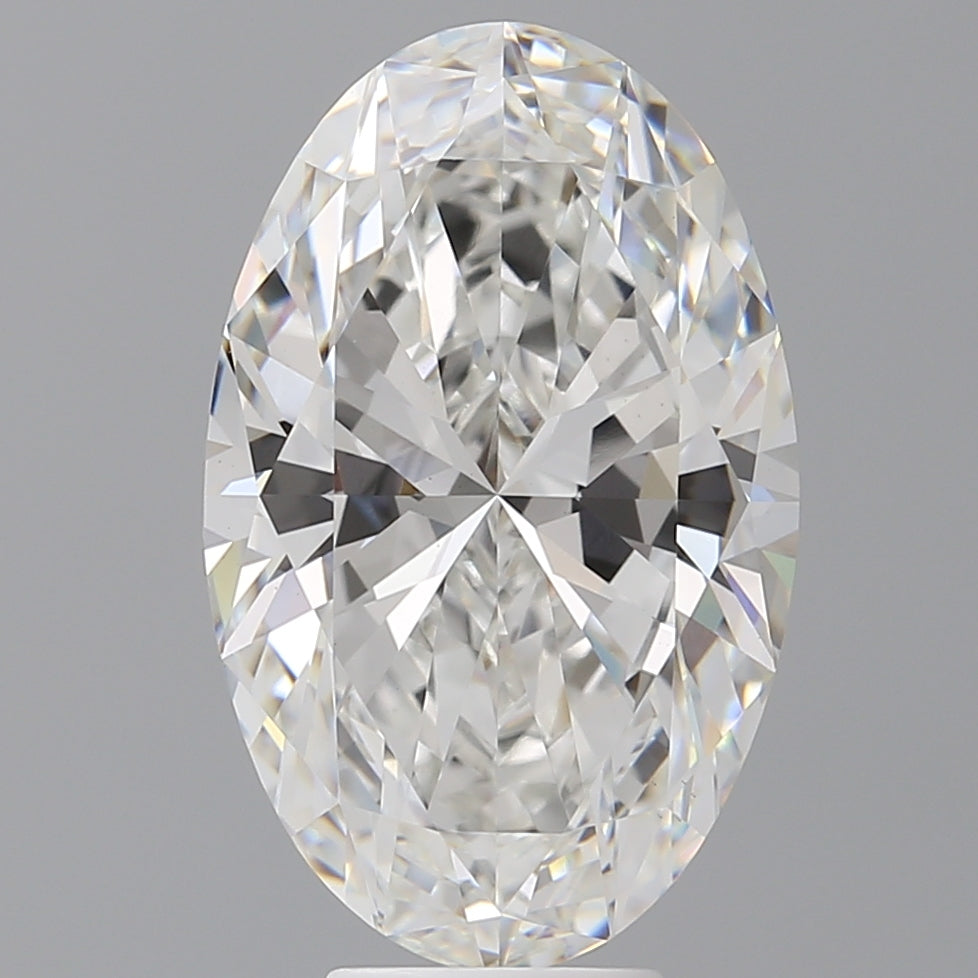 7.60 Carat Oval Shaped, Ideal Cut, E Color, VVS2 Clarity, IGI Certified Lab Grown Diamond