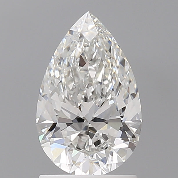 1.51 Carat Pear Shaped, Ideal Cut, E Color, VVS2 Clarity, IGI Certified Lab Grown Diamond