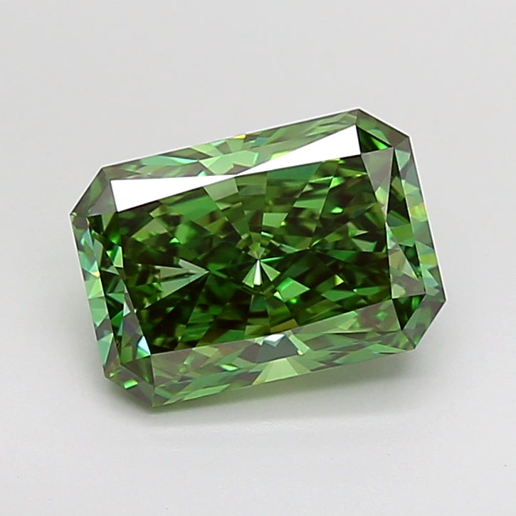 3.02 Carat Radiant Shaped, Ideal Cut, VS1 Clarity, IGI Certified Lab Grown Diamond