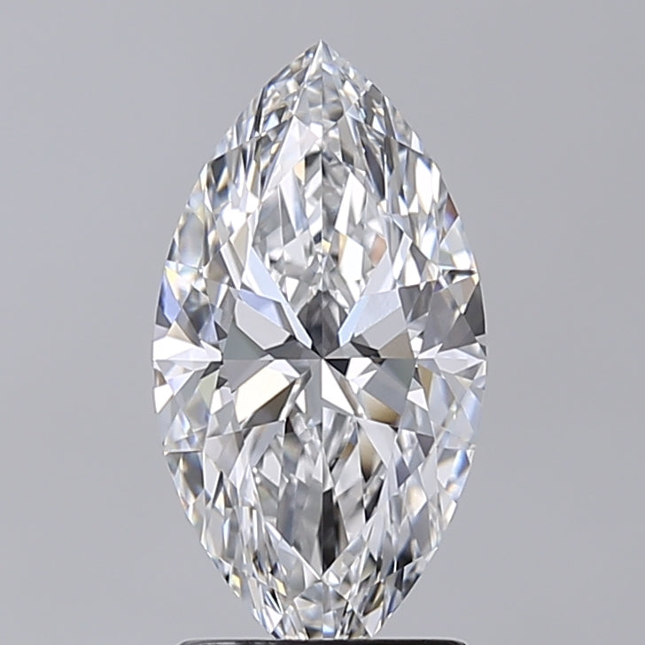 2.02 Carat Marquise Shaped, Excellent Cut, D Color, VVS2 Clarity, IGI Certified Lab Grown Diamond