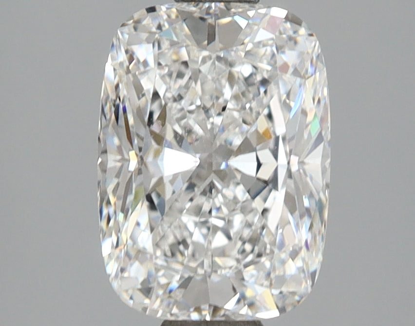 2.09 Carat Cushion Shaped, Ideal Cut, D Color, VVS2 Clarity, IGI Certified Lab Grown Diamond