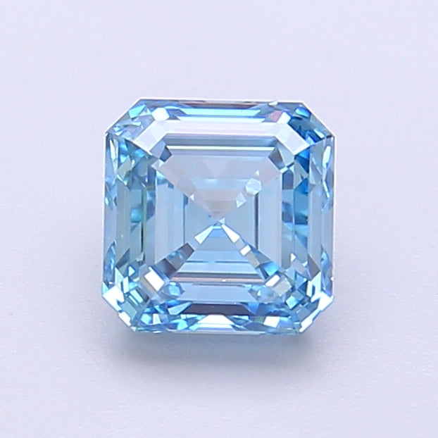 1.22 Carat Asscher Shaped, Very Good Cut, VVS2 Clarity, IGI Certified Lab Grown Diamond