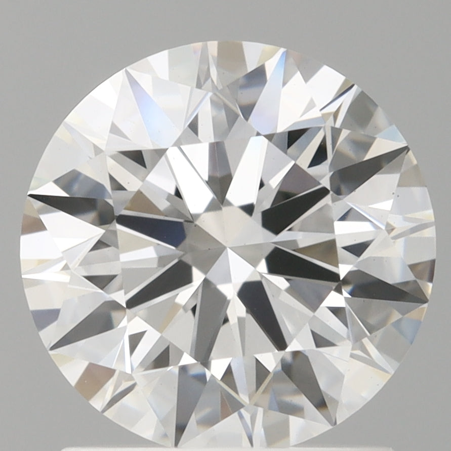 1.52 Carat Round Shaped, Ideal Cut, D Color, VS1 Clarity, IGI Certified Lab Grown Diamond