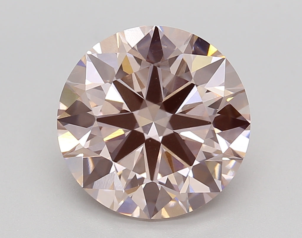 3.82 Carat Round Shaped, Ideal Cut, VS1 Clarity, IGI Certified Lab Grown Diamond