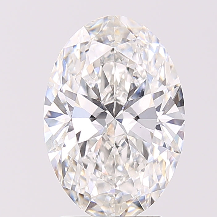 3.03 Carat Oval Shaped, Ideal Cut, E Color, VS1 Clarity, IGI Certified Lab Grown Diamond